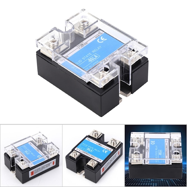 BERM Solid State Relay Enfas 4~20mA Strömtyp Spänningsregulator 0~250VACBERM-80LA