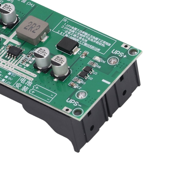 15W 3A Hög effekt UPS Batteri Boost Laddningsmodul 18650 Litiumbatteri Step Up Laddare Board 5V 1A