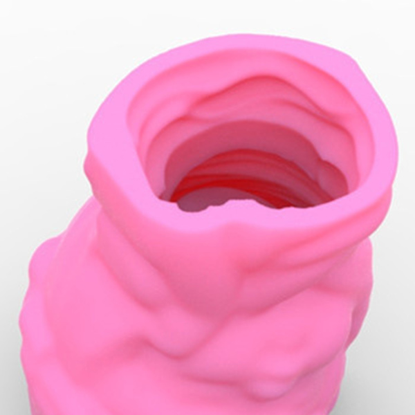 Liten Sukkulent Blomkruka Silikonform Liten Blomkruka Silikonformar Krans Flicka DIY 3D Kreativ Pennhållare