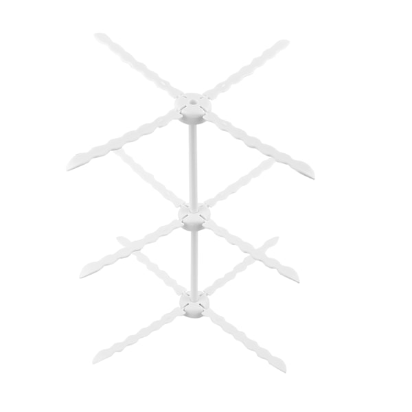 Hopfällbart pastatorkställ, kvalitetsmaterial för hållbar användning, platsbesparande kökspryl för bakälskare (2-pack)