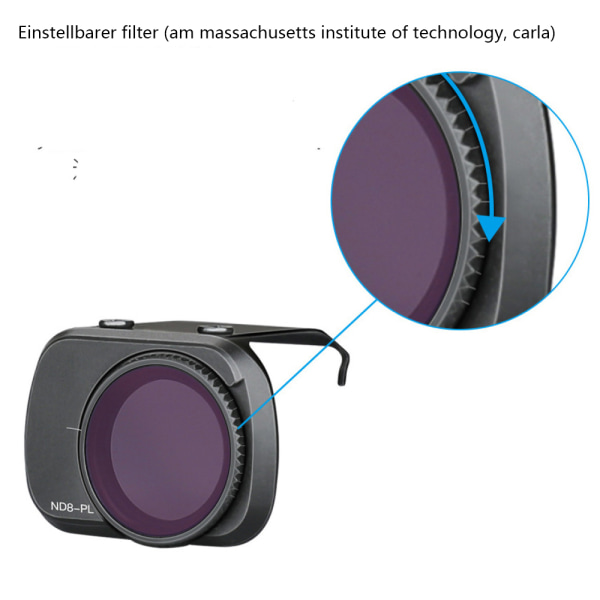 K&F Concept Mini 2 Mavic Mini SE ND filterkameralinser Paket med 6 filterset UV+CPL+ND8+ND16+ND32+ND64, kompatibel med DJI Mini 2/Mavic Mini