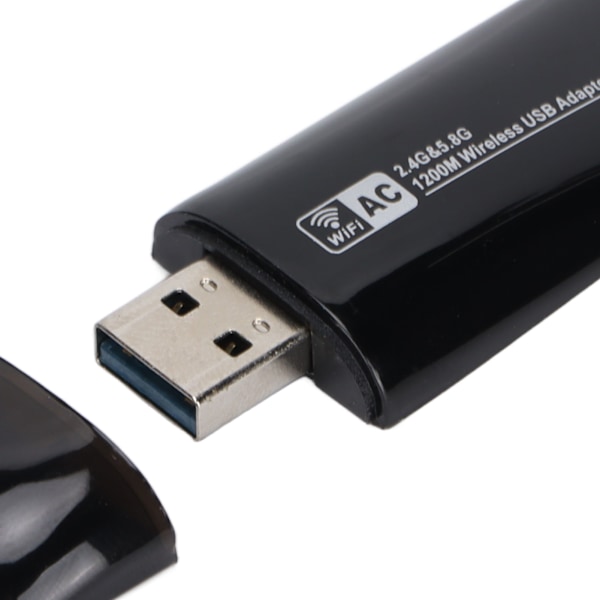 ZAPO W50S RTL8812AU 1200M Trådlöst Nätverkskort 2.4G 5.8G Band USB3.0 WiFi-kort för Android för Linux för Windows