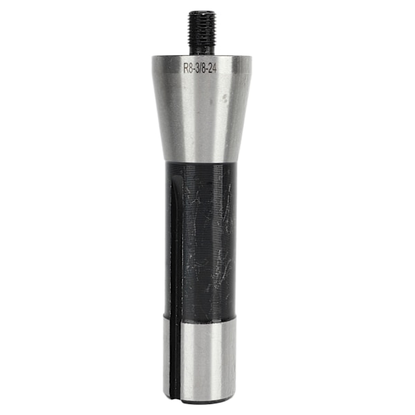 Borrchuckarmatur R8 Skaft 3/8 tum 121,1 mm Längd Trådad Borrchuckarmatur Adapter för Tapping Borrning Fräsning