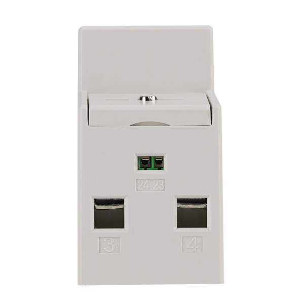 220V 10(40)A Digital 1-fas 2-tråds 2P DIN-skena Elmätare Elektronisk KWh-mätare