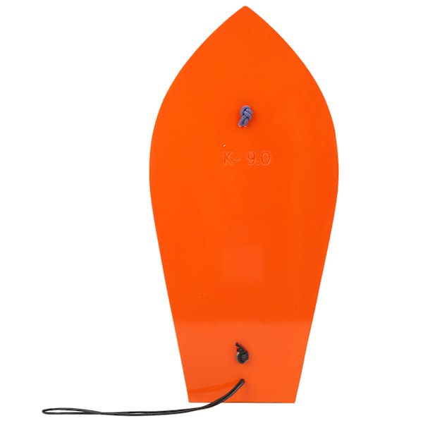 Plastfiske Trolling Dykbräda Orange Färg Bärbar Verktygstillbehör för Fiskebåt 270mm/10.6in