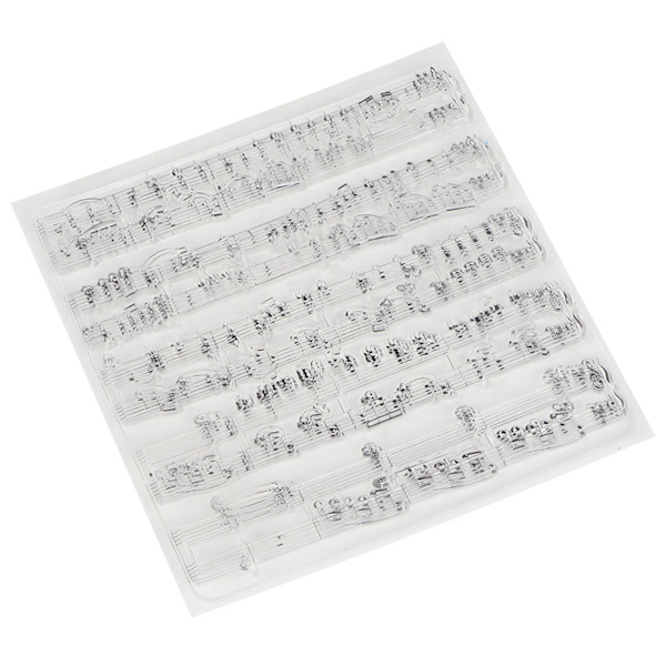 Transparent Clear Rubber Stamp DIY Diary Scrapbooking Stamp Card Craft Photo Album Decor