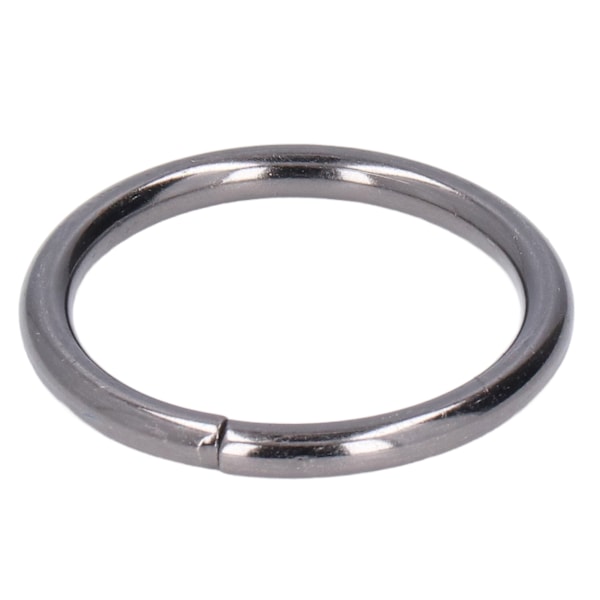 20 st metallringar 4x32mm järn robusta hållbara multifunktionella utsökta metall O-ringar grå