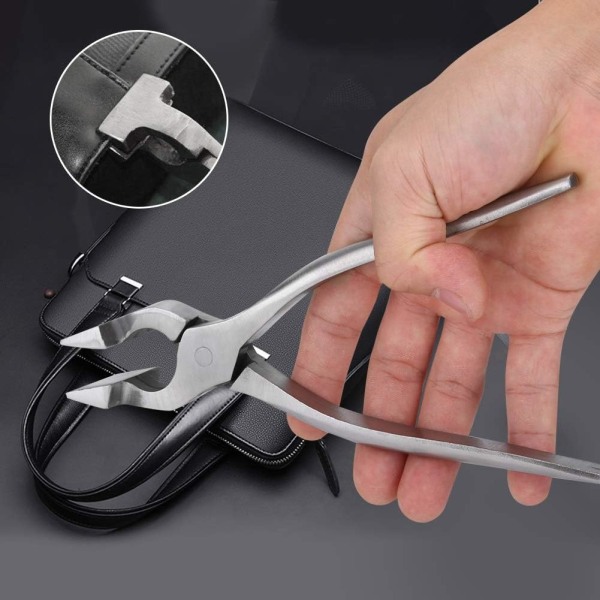 Läderpliers - Läderkantjusterare Pressplattad Pliers Pliers för bälte