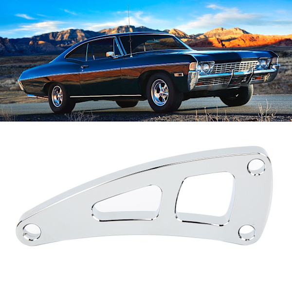 LWP Generatorfäste Aluminiumlegering Polerad Ersättning för Chevy BBC 454 Lång Vattenpump