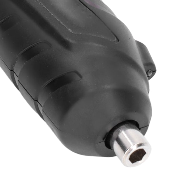 Elektrisk skruvdragare Mini Vikbar USB Litiumbatteri Laddningsbar Skruvdragarset 3.6V Svart