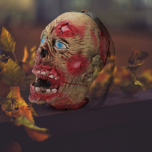 Halloween Mask Liten Läskig Hållbar Återanvändbar Bred Tillämplighet Bekväm Att Bära Halloween Dekoration