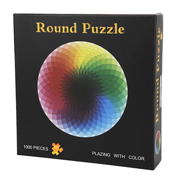 1000 st Gradient Färg Jigsaw Pussel Montering Bild Leksak Barn Vuxna Pedagogisk Leksak