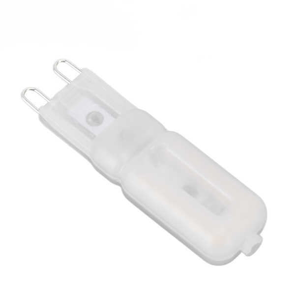 5 st G9 LED-lampa Ljusstyrka Dimbar Hög Färgåtergivning Vit Skal 22 LED-lampor för Landskapsbelysning AC 220V Vitt Ljus