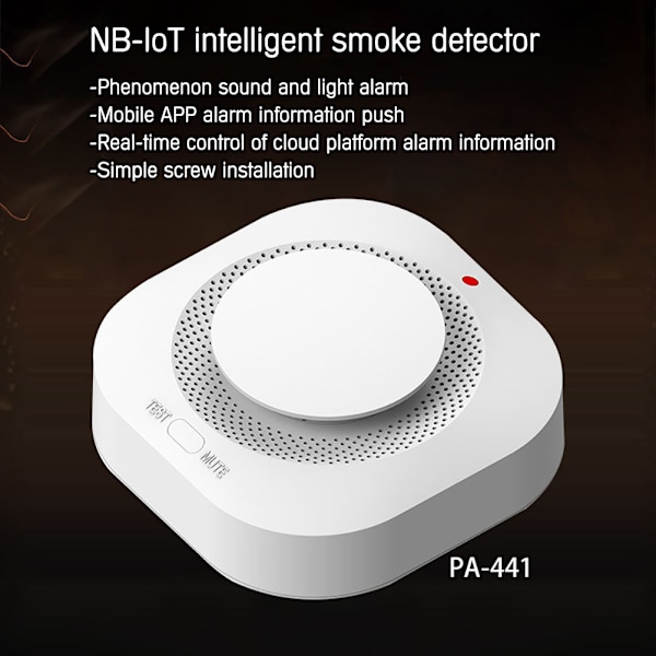 Trådlös rökdetektor oberoende röksensor hemlarm smart rökdetektor