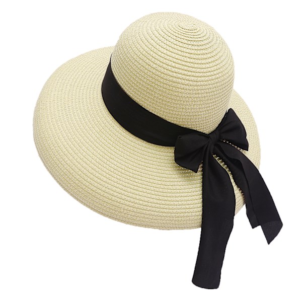 Solhalmhatt med bred brätte sommarhatt hopfällbar