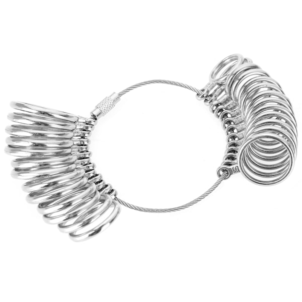 Ring Fit Genius, Ditt smidiga mätverktyg för perfekt passform, metallfingerstorleksmätare levererar precision och användarvänlighet