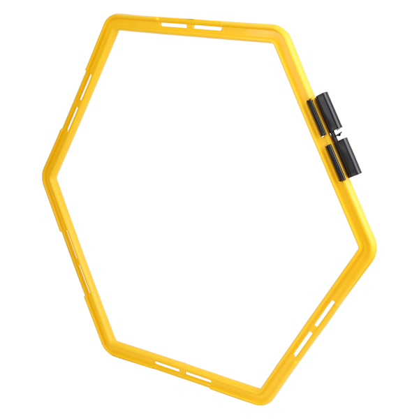 6 st Hexagon Agile Ring Polygon Fysisk Träning Hexagonal Steg Kostym Fotbollsutrustning