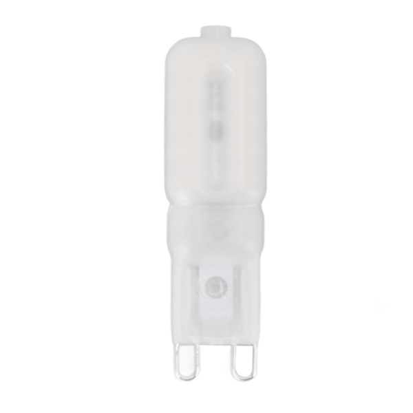 5 st G9 LED-lampa Ljusstyrka Dimbar Hög Färgåtergivning Vit Skal 22 LED-lampor för Landskapsbelysning AC 220V Vitt Ljus
