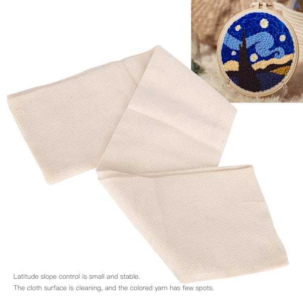Grovt garn broderi tyg ullgarn brodera DIY material matta reparationstyg