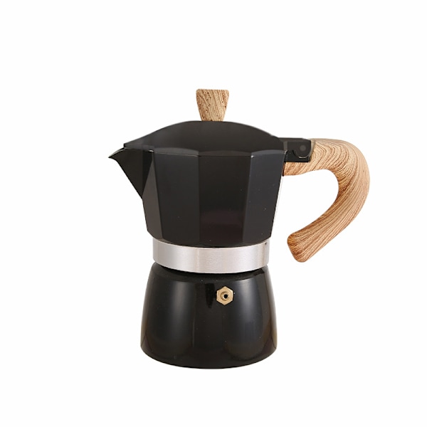Barista-Godkänd Moka Pot, Italiensk Kaffebryggare för Spisen för Rikt, Sammetlikt Kaffe Hemma