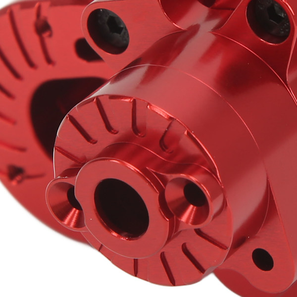 Växellåda Komplett Transmissionshus Aluminiumlegering Växellåda Skalhölje för Axial Capra 1.9 UTB Röd