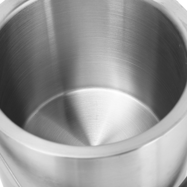 Rostfritt stål is hink 3L dubbelväggig isolerad is hink med lock för öl champagne