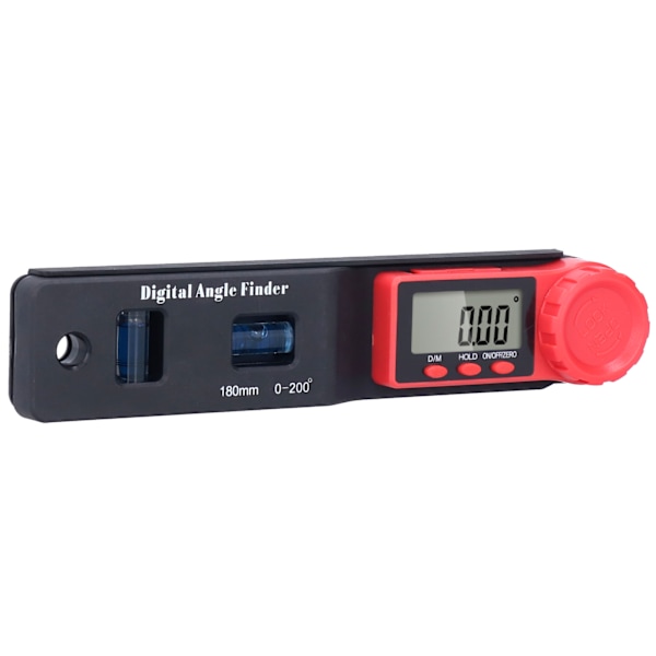 Digital vinkelmätare Vattenpass med LCD-display Vinkelmätare Träbearbetningstillbehör