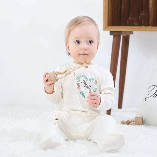 Baby pojkar flickor sova rompers, 3-pack
