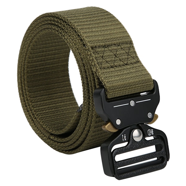 Nylon utomhus multifunktion räddning repellering nedförsbacke militär midjebälte kraftig (armégrön)