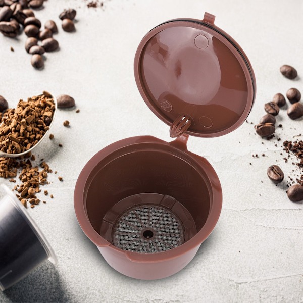 Återanvändbar Måttsked i Livsmedelsklassat Rostfritt Stål För Bekväm Kaffebryggning Hemma, Kompatibel Med Dolce Gusto Mini Me Piccolo Genio Esperta