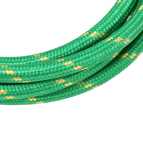 Mellantryck ångaslang Professionell 0,7Mpa Hög styrka Flexibel Silikongummi Ångrör 9,8ft Grön