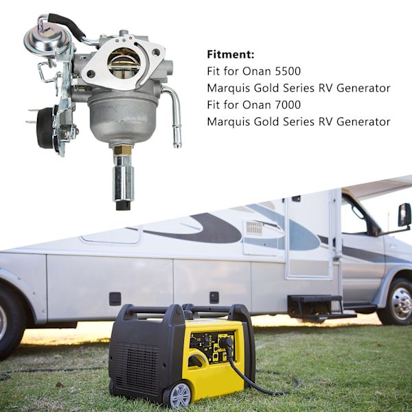 Förgasare 541‑0765 Aluminiumlegering för Onan 5500 7000 Marquis Gold Series RV Generator
