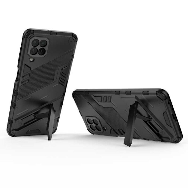 Samsung A22 4G Stöttåligt Skal med Kickstand ThinArmor V2 Svart