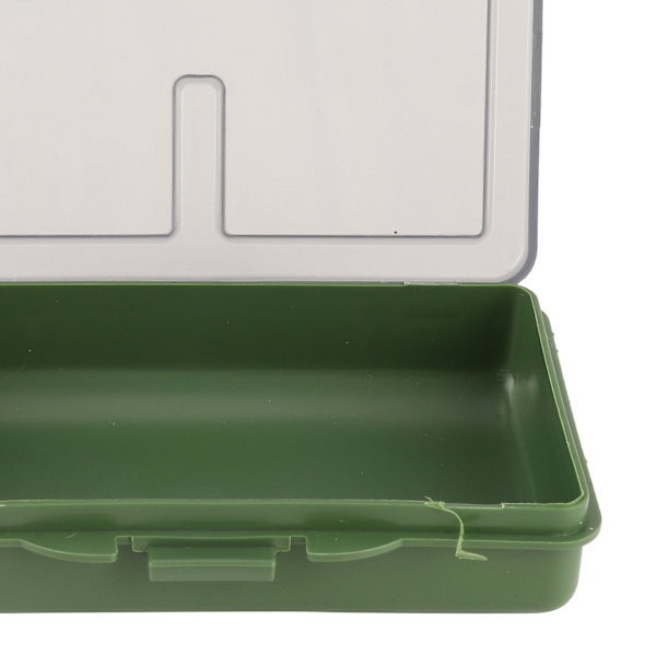 2 st fiskekrok bete gadget låda mini PP förvaringslåda för fiskeutrustning tillbehör 1 fack