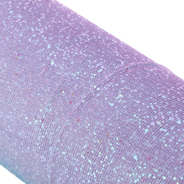 Regnbågsglitter tyll lång flexibel utsökt praktisk bred applikation gnistrande tyll för bröllopsfest mörk röd blå lila