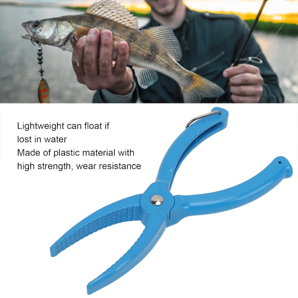 Fiskläpphållare Grip Grabber Fiske Tång Grepp Utrustning Verktyg Plast Fiskeutrustning med Ring för Utomhusbruk