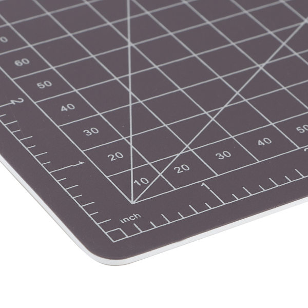 A5 Skärmatta PVC Dubbel Färg Dubbel Sida Vit Kärna DIY Verktyg Student Material