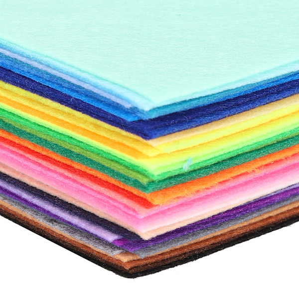 10 x 15 cm / 3,9 x 5,9 tum vävt tyg DIY hantverk konst sömnad hushåll hantverk gör tyg 40 färger