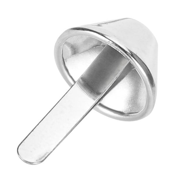 200 st platta fötter nitar silver DIY läder bagage väskor handväskor hantverkstillbehör 12mm