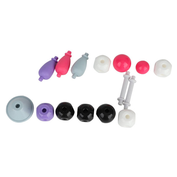Atom Elektron Molnmodell Molekylär Elektron Orbit Strukturmodell Kit för Undervisning