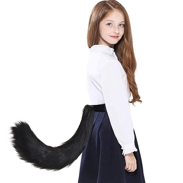 Wolf Fox Animal Ears Tail Set Wolf Ears Tail Kostym Rävöron