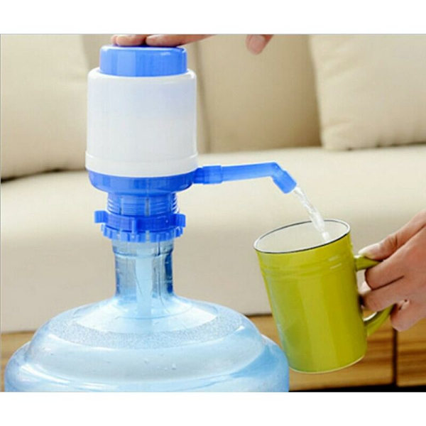 Doseringspump Universell vattenflaska kan 5L, 8L, 10L, 2.5L anti-dropp, anpassningsbar, manuell Camping, skola, kontor, hem