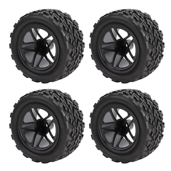 4 st 1/10 Skala Short Course Truck Däck RC Hjul Däck för Traxxas Slash 1/10 Fjärrkontroll Bil