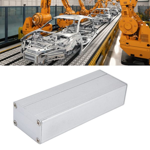 Skyddande kylhölje för elektronik, aluminiumlegering, förstärkarlåda, DIY