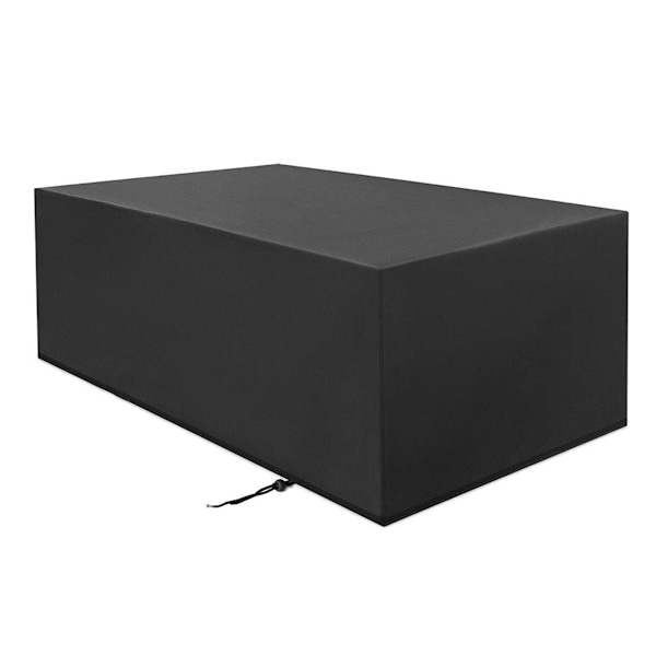 Slitstark utegrupp i vattentätt material, modulär soffgrupp för uteplats, bord och stolar - 200x160x70cm