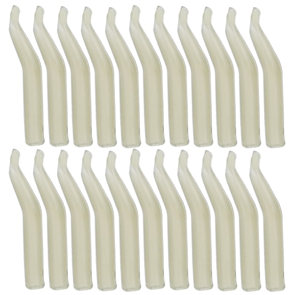 100 st 20mm PE Anti Tangles Line Aim Hook Sleeve Ljusgrön Karpfiske Tillbehör Utrustning