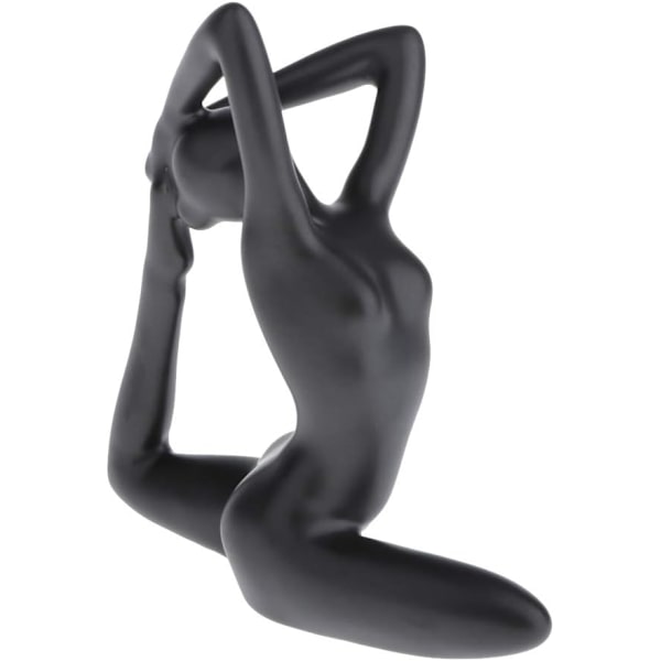Statyer Skulpturer, Keramiska Flickfigurer Abstrakt Yoga Modell Kvinnofigurer Prydnader Skrivbord