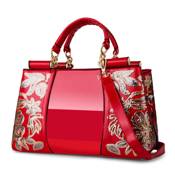 Handväskor för kvinnor, designerplånbok i lack, lämplig för daglig användning i shoppingfester