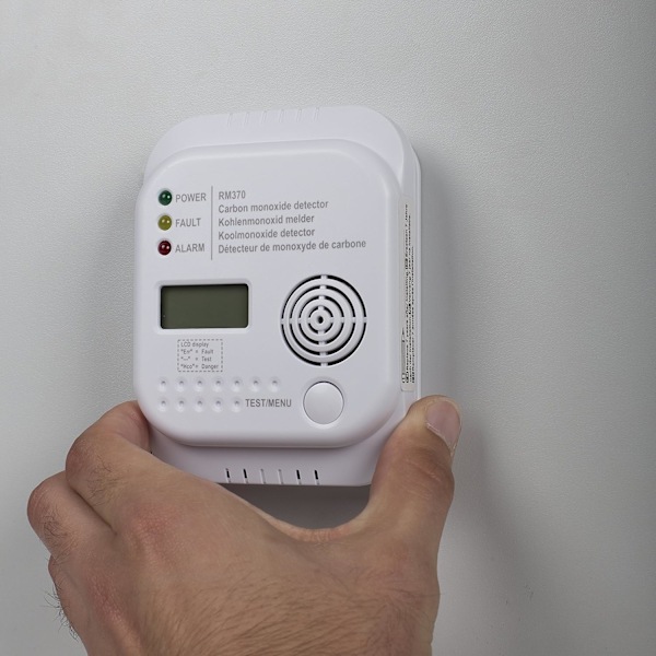 Digital Defender, Kolmonoxiddetektor med 7 års sensorlivslängd, Elektrokemisk sensor för noggrann övervakning, Portabel design, LED-display för