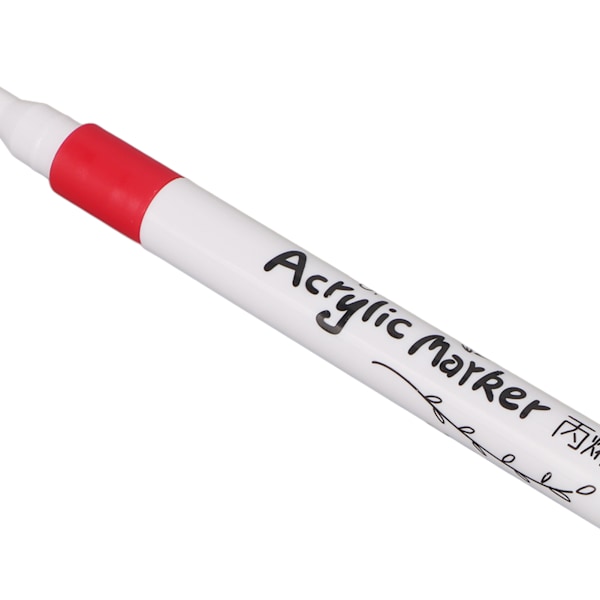 36 st Acrylic Paint Pen 36 Färg Flerfärgad DIY Målning Acrylic Paint Pen Markers för Glas Trä Sten Tyg Målning